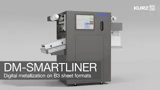 DM-SMARTLINER &ndash; Digital metallization on B3 sheet formats