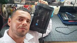 FONTE JFA STORM LITE 120A.  DEFEITO NA SAIDA.  RESOLVIDO PASSO A PASSO...