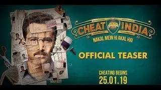 cheat India official trailer