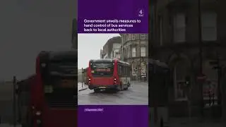 Government unveils measures to hand control of bus services back to local authorities