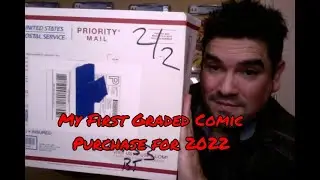 My First Graded Comic Book for 2022 - Comic Slab Unboxing