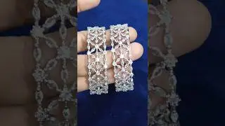 CZ stone bangles #new #bangles #jewellery #shorts #viral #latest