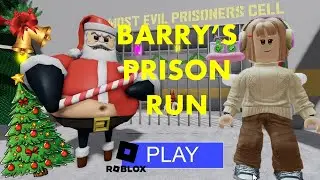ROBLOX | BARRY'S PRISON RUN CHRISTMAS EDITION (FUNNY!) MEME!