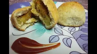 Baked Vada Pav Recipe | Aloo Bun Recipe | Without Oven | Evening Snacks Recipe