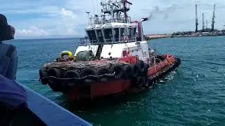 SOMALIA port view ship alongside