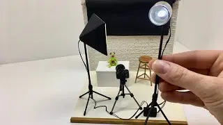 Рубмокс &laquo;Фотостудия&raquo;/Roombox Miniature photo studio by Mimimimzy