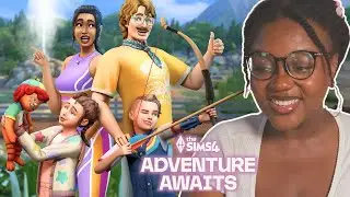 The Sims 4 Adventure Awaits | Full Playthrough 🏕️✨