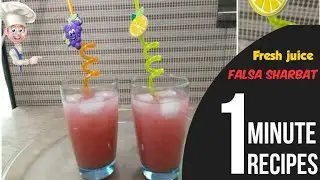 Falsay ka Sharbat | Making 3.5 Litre Sharbat out of 250 Grams Falsa #Shorts
