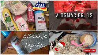 Haul - DM/KINEZI/KENGUR | Čišćenje tepiha | Pokušaj domaće pice | Vlogmas 2024.