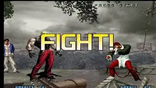 Геймплей TAS KOF 2002 MP2 | Кульминационные суперприёмы | SNK