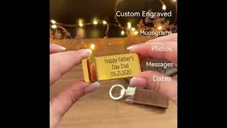 Personalized Money Clips | Gift Ideas for Dad #customengraving #moneyclip #gold #silver #gifts #dad