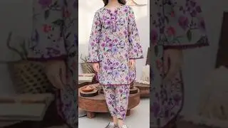 All over printed suit design/ All over Dress / Eid dress Design #4seasonideas #dressdesign #short