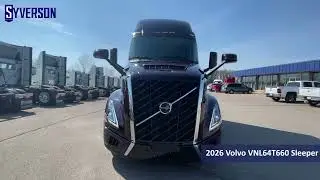 2026 Volvo VNL64T660 Sleeper Walkthrough Video