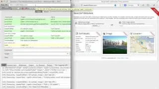 Selenium IDE plugin running a live website test