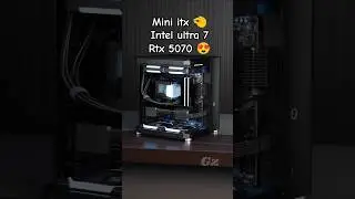 Powerful Mini ITX 🤏 Gaming PC Build 🪛 | RTX 5070😵 + Intel Ultra 7 265k🔥#pcbuild #miniitx #pc #tinypc