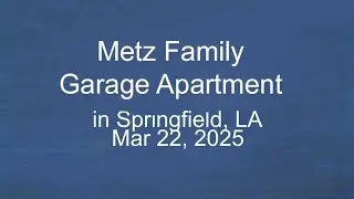 2025 Springfield Garage Apartment