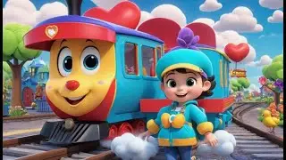 Choo Choo Express on the Rails 🚂 | Fun Train Song for Kids | Sing Along Adventure Rhyme