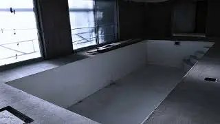 Empty Indoor Pool at Night 02🌙Dark Ambient for Sleep & Focus (60 Minutes)