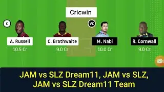 JAM vs SLZ Dream11, JAM vs SLZ, JAM vs SLZ Dream11 Team