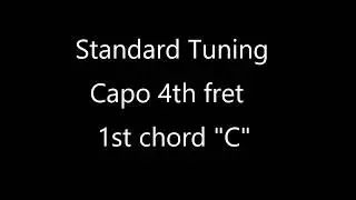 I Love You Baby (Can't take my eyes off of you) Emilee Flood (Guitar Backing Track) With Chords