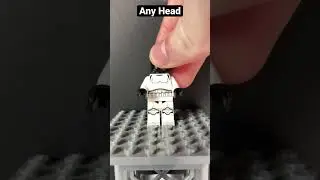 How to Make a TK Stormtrooper from The Bad Batch in LEGO! #legostarwars #shorts