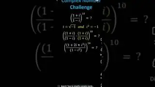 power of rational complex expression #complex #power #complexnumbers