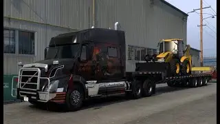 ATS: Cheyenne para Rock Springs: Carga Retrocargadora JCB 4CX. Ep. 56