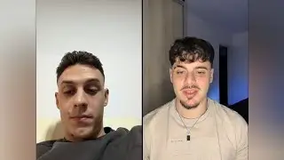 Robert Zagrai și Antoni Rosa pe live, 