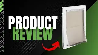 PetSafe Freedom Aluminum Dog and Cat Door - Durable Frame - Small, Medium, Large, X-Large