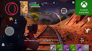 Fortnite battle royale cloud gaming ( sin comentarios) gameplay Motorola g71 5g 60fps