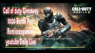 Call of duty live Romio #CODM #freeBP join Custoom room Win free CP #Callofduty Romioxxxfaming