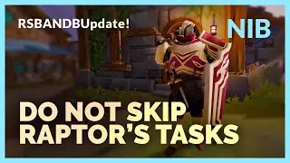 Do NOT Skip the Raptor's Tasks