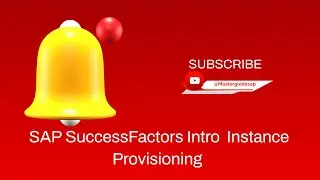 D1 SAP SuccessFactors Intro  Instance  Provisioning V1