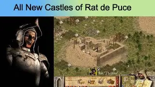 The All new Castles of Rat | AI Castles | Stronghold Crusader HD | UCP mode designed castles