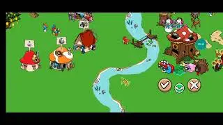 The smurfs village Level (10 ,11 ,15 , 16 ,20 ,24 ,25 ) قرية السنافر   #explore