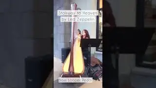 Stairyway to Heaven | Led Zeppelin | harp cover | looper pedal