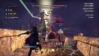 ESO where is my tank. ok I'll do it. grab n damage mystic.