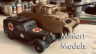 Miniart 1/35 scale models.  A great Ukrainian model company