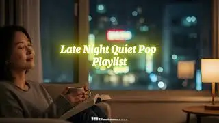 [Playlist] 3 Hours Late Night Quiet Pop 🌙 | 생각을 쉬게 하는 조용한 팝 플레이리스트 #latenightplaylist #nightvibes