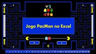 Jogo Pacman no Excel