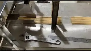 auto multi straw packing machine also bamboo skewer wrapping machine#packingmachine