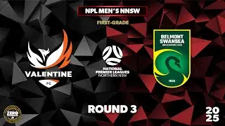 NPL Men's NNSW Round 3 First Grade - Valentine FC v Belmont Swansea United