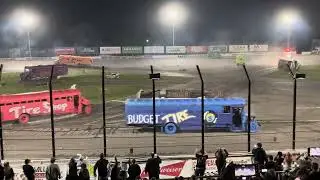 School Bus Figure 8 - Flat Rock Speedway - 8/30/2025