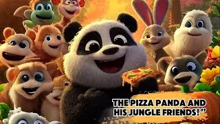Pizza Wala 🐼🍕| Funny Hindi Cartoon Poem for Kids