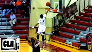 Unique McLean catches nasty body control alley oop at 2015 Dunk 4 Diabetes