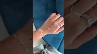 Hand Chain Allis Prata - Pulseira da Jade