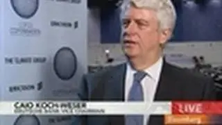 Koch-Weser Says Carbon Markets Need Greater Certainty