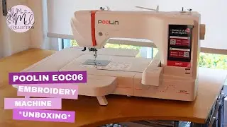 Распаковка вышивальной машины PooLin EOC06!