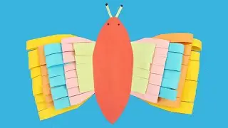 Paper Butterfly Wall Art Easy - Paper Butterfly at Home - Paper Butterfly Easy