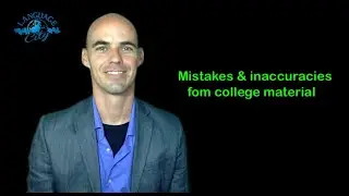 French lesson: mistakes & inaccuracies in college material